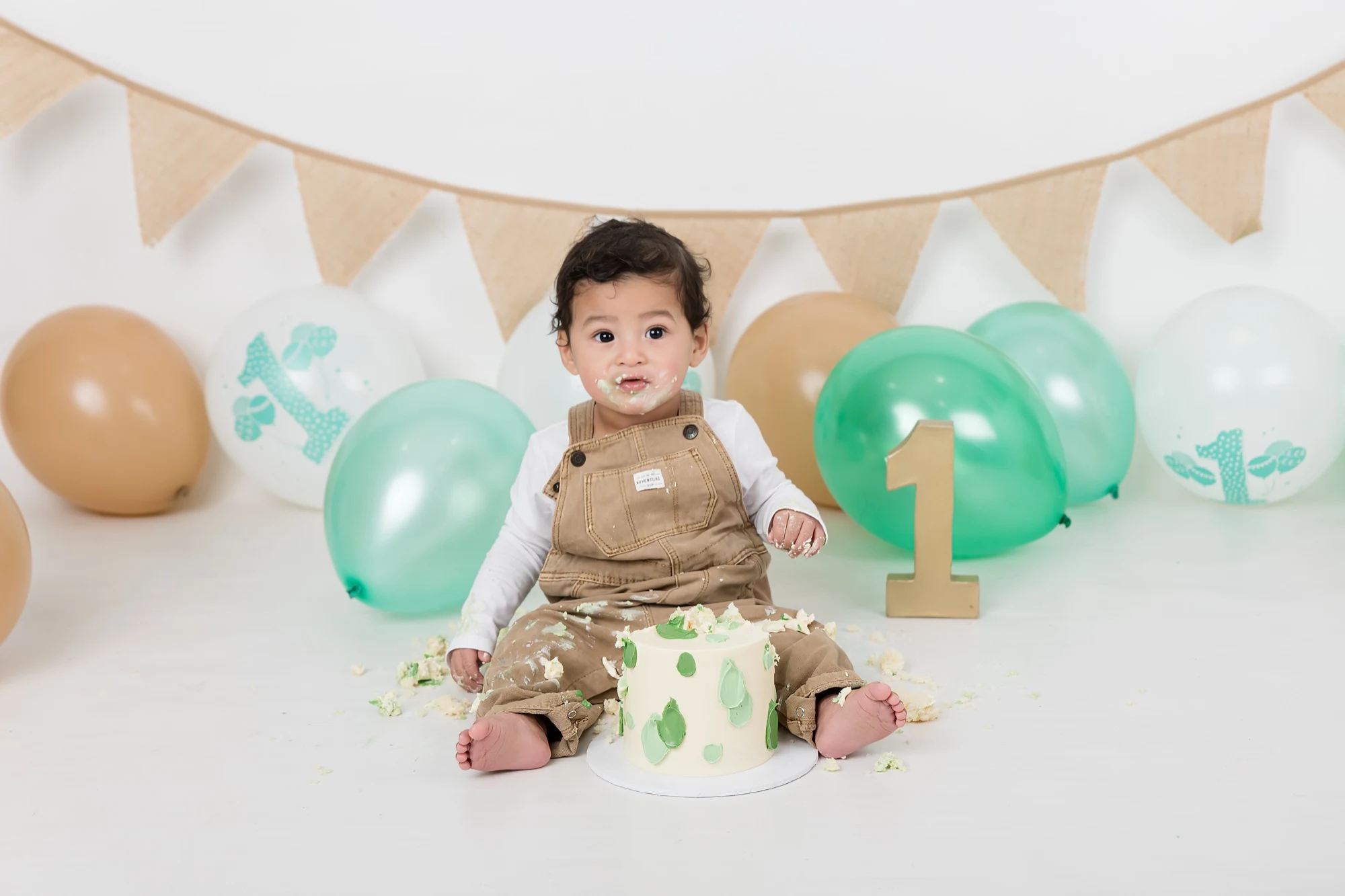 First-birthday cake smash