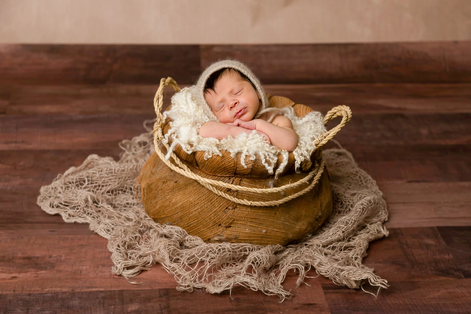 Newborn — hero portrait