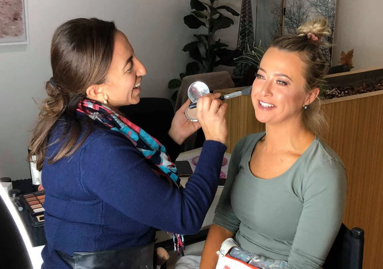 Hair & Makeup session sample